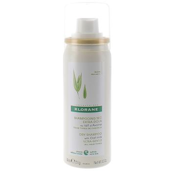 Extra-sanfter Trockenshampoo mit Hafermilch Klorane - Spray mit 50 ml