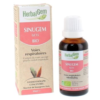 Sinugem Atemwege bio Herbalgem - Flasche mit 30 ml