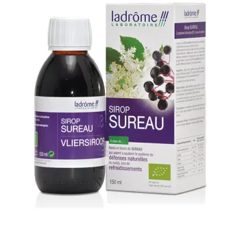 Bio-Holunderblütensirup Ladrôme - Flasche 150ml