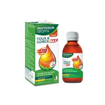Hustensaft & Hals Max Phytosun Aroms - Flasche 200ml