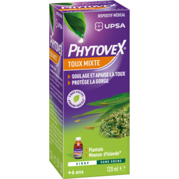Phytovex Hustenmischsirup UPSA - Flasche mit 120ml