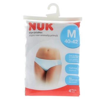NUK Einwegslips - Packung mit 4 Stück