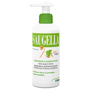 Intimwaschpflege you fresh Saugella - Pumpflasche mit 200ml