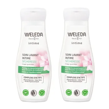 Intimwaschpflege bei Trockenheit bio Weleda - 2er-Pack mit 200ml Flaschen