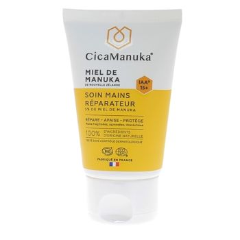 Reparierende Handpflege 5% Manuka-Honig IAA 15+ bio CicaManuka - Tube mit 50 ml