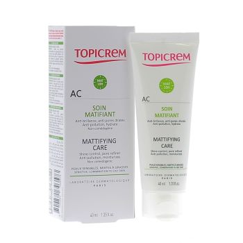 Mattierende Pflege AC Topicrem - Tube mit 40ml