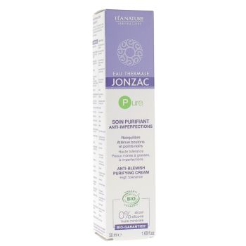 Reinigende Anti-Unreinheiten Pflege für Mischhaut bis fettige Haut Thermalwasser Jonzac Léa Nature - Tube mit 50 ml