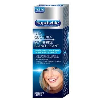 Tägliche Pflege Aufhellende Zahnpasta Rapid White - Tube mit 100 ml
