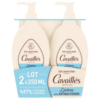 Intimpflege mit antibakteriellem Rogé Cavaillès - 2er-Pack à 250 ml