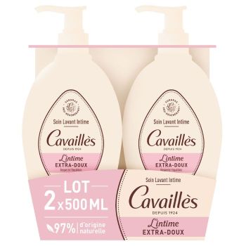 Extra-sanfte Intimwaschlotion Rogé Cavaillès - 2er-Pack à 500 ml