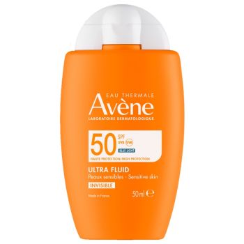 Solaire Ultra Fluid Unsichtbar SPF50 Avène - Flasche mit 50 ml