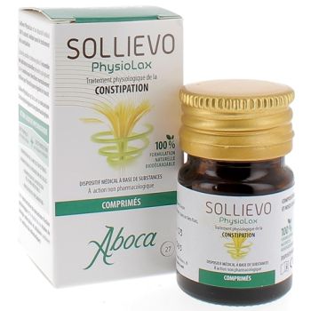 Sollievo PhysioLax Verstopfung Aboca - Packung mit 27 Tabletten