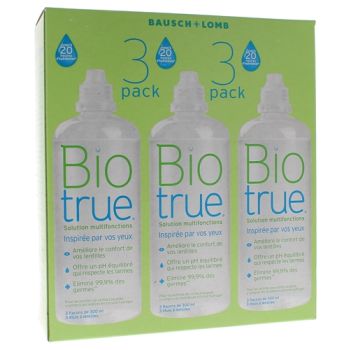 Bio True Multifunktionsl&ouml;sung - 3er-Pack &agrave; 300 ml