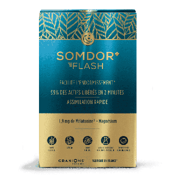Somdor+ Flash Granions - Schachtel mit 20 sublingualen Tabletten