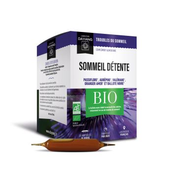 Schlafentspannung Bio Dayang - Box mit 20 Ampullen
