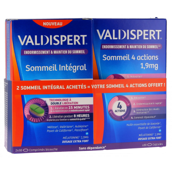 Vollschlaf Valdispert - 30 Tabletten + 4 Aktionen Schlaf geschenkt