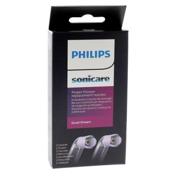 Sonicare Quad Stream Power Flosser Philips - 2 Ersatzdüsen im Paket