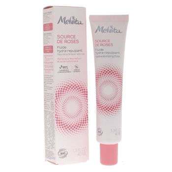 Bio Melvita Quelle de Rosen Feuchtigkeitsspendende Hydra-Repulp-Creme - 40 ml Tube