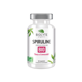 Bio-Spirulina Tonus und Immunität Biocyte - 60 Tabletten Packung