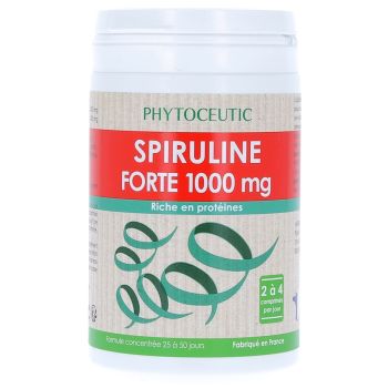 Spirulina forte 1000 mg Phytoceutic - Packung mit 100 Tabletten