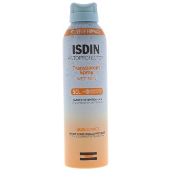 Spray transparent Wet Skin SPF50 Fotoprotector Isdin - Spray von 250ml
