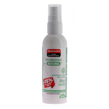 Natürlicher Mückenspray Manouka - Spray von 86 ml