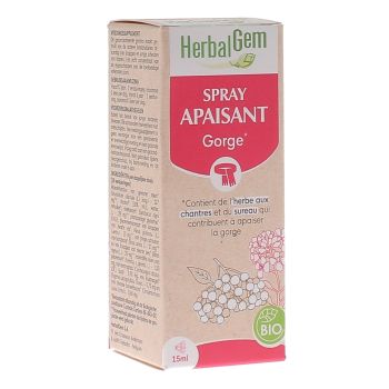 Bio-Halspray Herbalgem - Spray von 15 ml