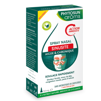 Nasenspray Sinusitis Phytosun Arôms - Spray mit 50 mg