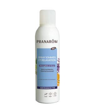 Bio Schlaf- und Entspannungs-Spray für Atmosphäre und Textilien Pranarôm - Spray mit 150 ml