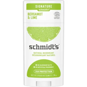 Natürlicher Deodorant Bergamotte-Limette Schmidt's - Stick mit 75 g