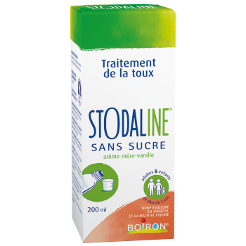 Stodaline ohne Zucker Hustenmittel Boiron - Flasche mit 200 ml