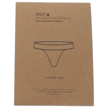 Menstruationsstring Easy - ein String und sein Waschbeutel