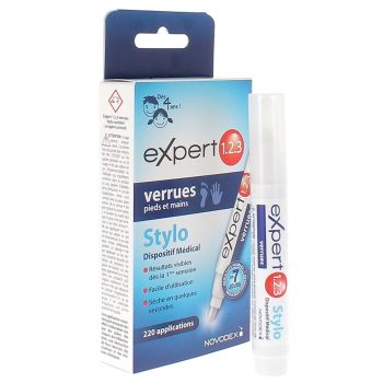 Expertenstift für Fuß- und Handwarzen Novodex - 3 ml Stift