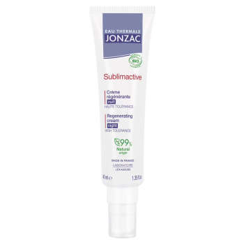 Sublimactive regenerierende Nachtcreme bio Jonzac - Tube mit 40 ml
