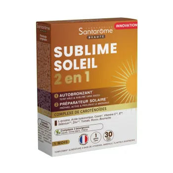 Sublimer Sonne 2in1 Santarome - Packung mit 30 Kapseln