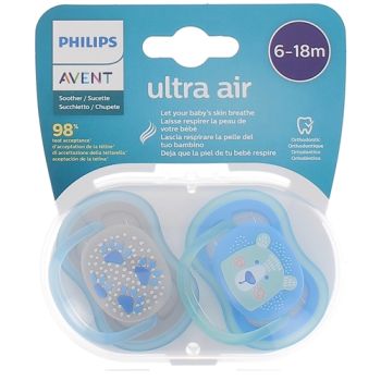 Ultra Air Schnuller 6-18 Monate Philips Avent - 2er Pack Schnuller