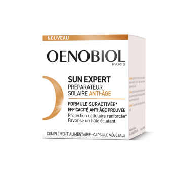 Sun Expert Sonnenpflege Anti-Aging Oenobiol - Dose mit 30 Kapseln