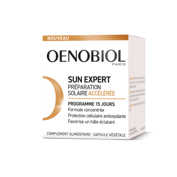 Sun Expert Sonnenvorbereitung Oenobiol - Dose mit 15 Kapseln