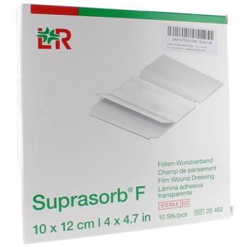 Suprasorb F Verbandfeld 10x12cm Lohmann & Rauscher - 10 Stück