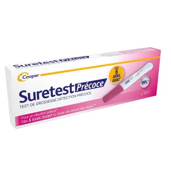 Suretest Frühtest Schwangerschaft Cooper - ein Test