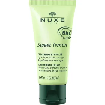 Sweet Lemon Bio-Hand- und Nagelcreme Nuxe - 50ml Tube