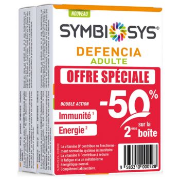 Symbiosys Defencia Erwachsene Biocodex - 2er Pack mit 30 Kapseln