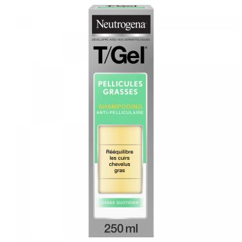 T/Gel Anti-Schuppen-Shampoo für fettige Schuppen Neutrogena - Flasche mit 250 ml