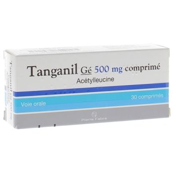 Tanganil Gé 500 mg Tabletten - Packung mit 30 Tabletten