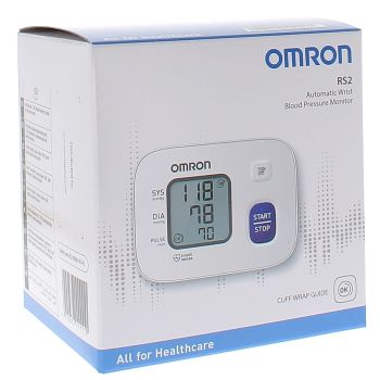 Automatisches Handgelenk-Blutdruckmessgerät RS2 Omron - 1 Blutdruckmessgerät
