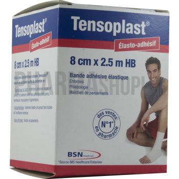 Tensoplast elastisch-adhäsive elastische Bandage BSN medizin - Band von 8 cm x 2,5 m