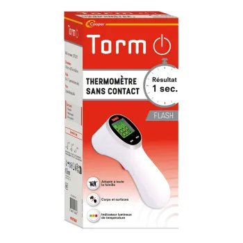 Infrarot-Fieberthermometer Torm - ein Thermometer