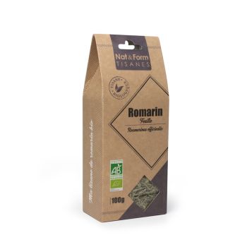 Tee Rosmarinblätter Bio Nat & Form - Beutel mit 100 g