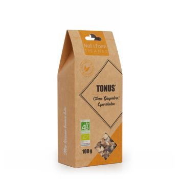 Kräutertee Tonus Zitrone, Ingwer, Hagebutte Nat & Form - Beutel mit 100 g