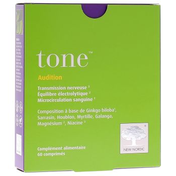 Tone Audition New Nordic - Packung mit 60 Tabletten